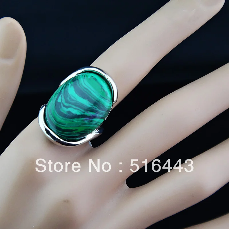 10 шт. женские и мужские кольца из натурального малахита|jewelry lots|wholesale jewelry lotswholesale