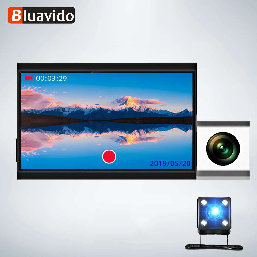 Bluavido 3G WCDMA سيارة بكاميرا مزدوجة نظام GPS مزود بمسجل فيديو رقمي FHD 1080 P السيارات مسجل فيديو WiFi Dashcam registratrar للرؤية الليلية مراقبة عن بعد Bluavido 3G WCDMA سيارة بكاميرا مزدوجة نظام GPS مزود بمسجل فيديو رقمي FHD 1080 P السيارات مسجل فيديو WiFi Dashcam registratrar للرؤية الليلية مراقبة عن بعد