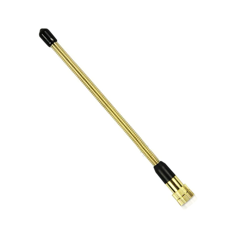 2pcs/lot Golden Soft Flexible Single Band Vhf 144mhz High Gain Sma-M Handheld Radio Antenna For Baofeng Walkie Talkie UV-3R 2pcs/lot Golden Soft Flexible Single Band Vhf 144mhz High Gain Sma-M Handheld Radio Antenna For Baofeng Walkie Talkie UV-3R