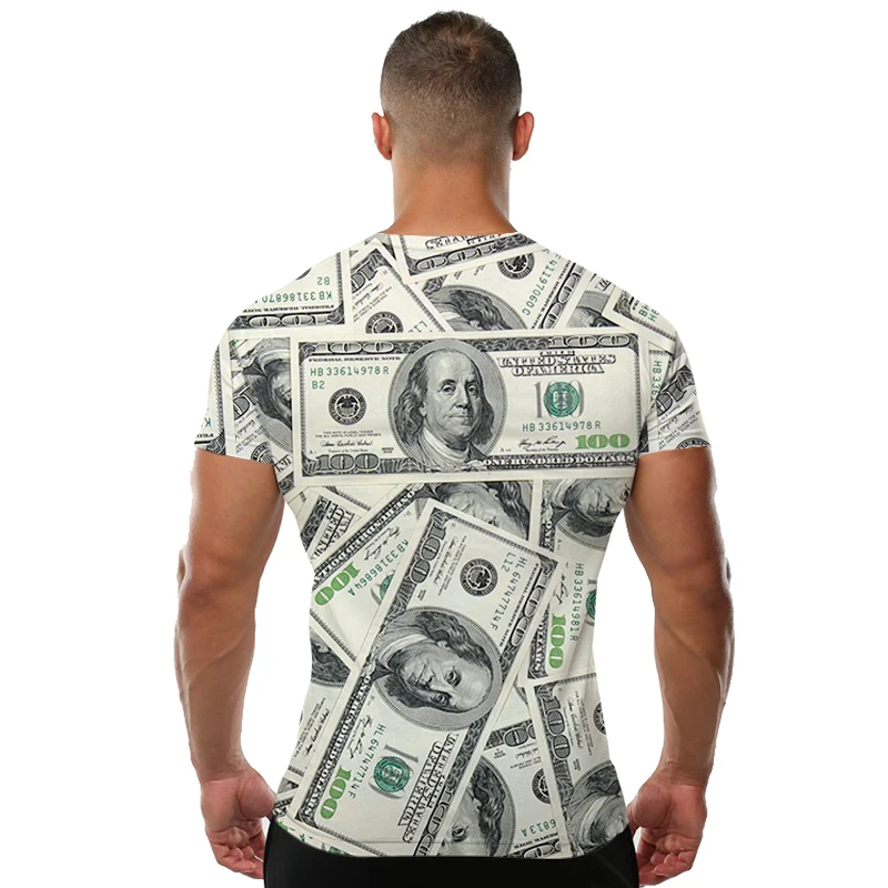 KYKU Brand Dollar Shirt Money T Shirt 3d T Shirt Rock Funny T Shirts Men T-shirts Short Sleeves Mens Clothing S To 4XL Tops KYKU Brand Dollar Shirt Money T Shirt 3d T Shirt Rock Funny T Shirts Men T-shirts Short Sleeves Mens Clothing S To 4XL Tops
