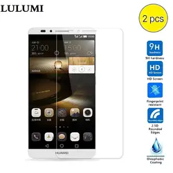 2 шт. закаленное Стекло для huawei Коврики 7 GR5 2017 Y6II Y3II Y5II Y6 2017 Y6 2017 6C PRO P9 LITE y5 2017 Экран протектор фильм