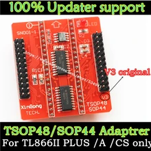 Оригинальные V3 базовые адаптеры SOP44 TSOP48 адаптер гнездо для Minipro TL866 TL866CS TL866A TL866II плюс универсальный программатор