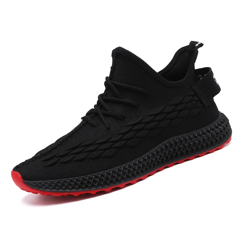 

Men's Sneakers Fish Scale Fashion Breathable Running Shoes Man Leisure Sports Lace-Up Zapatos Comfortable Walking Jogging Shoes