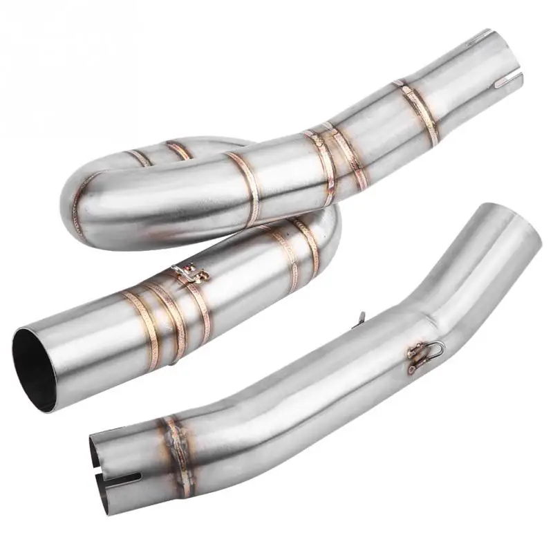 Средняя выхлопная труба мотоцикла соединение для Benelli BN302 TNT300 2014 2015 2016 2017 2018 из