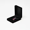 Bride Necklace Pendant Box Wholesale Quality Velvet Wedding Jewelry Gift Case Trinket Display Holder Large Earrings Storage Box ► Photo 3/6