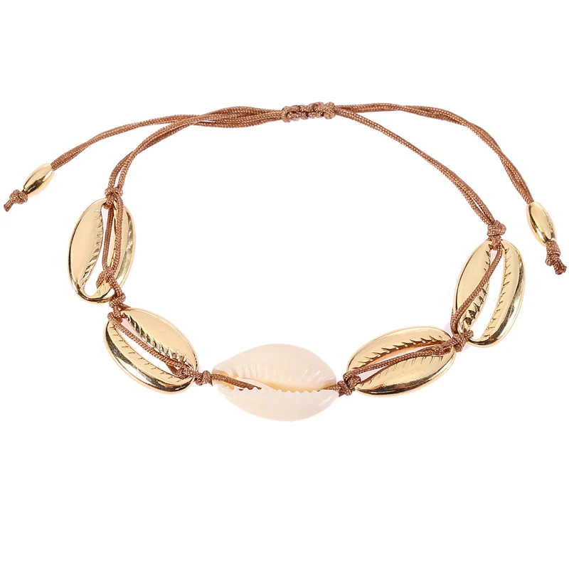 

NIUYITID Ocean Style Shell Women's Bracelets Accessories Hand Bracelets For Girlfriends Schelpen Armband Boho Pulseiras Feminina