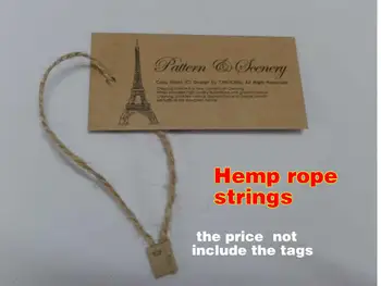 

1000PCS Hemp rope string / tags ropes /free shipping