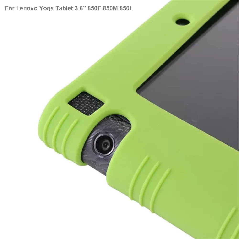 Силиконовый чехол для lenovo Yoga Tablet 3 8 0 '鮪F 850 M 850L резиновый Tab 2 830F 830L 830I Funda