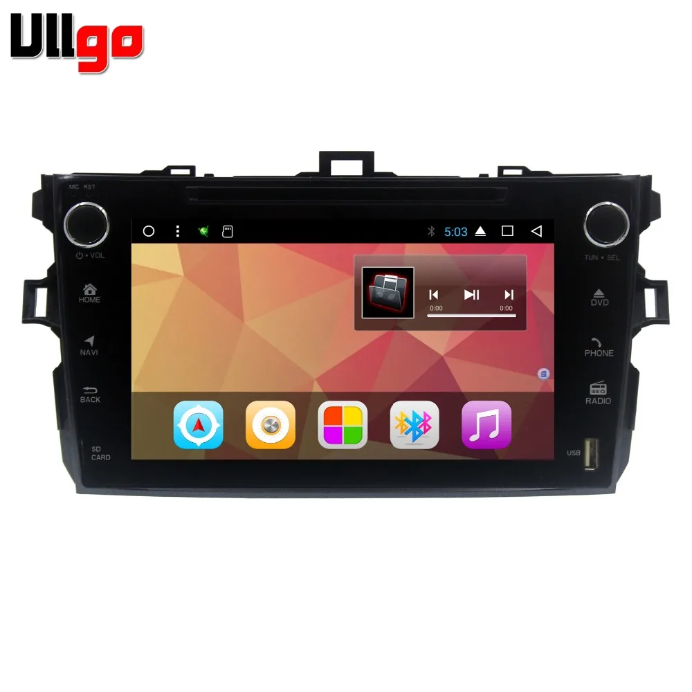 Clearance Octa Core Android 8.1 Car Stereo GPS Navi for Toyota Corolla 2006-2011 Autoradio GPS with BT RDS Wifi Mirror-link 6