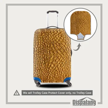 

Snakeskin Printing Travel Luggage Protective Cover Thick Elastic Stretch Suitcase Protect Cover Apply To 18-30 Inch Trolley Case