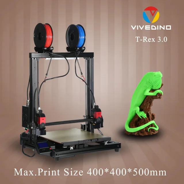 Extraordinary Offers T-Rex 3.0 3D Printer with Unified Bed Leveling(UBL Auto Bed Leveling)
