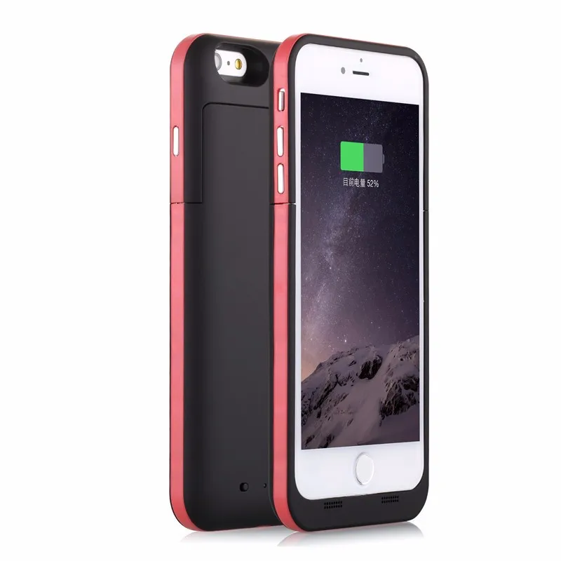 3800Mah For iPhone 6s Charger Case Smart Mobile Cover Backup Pack For