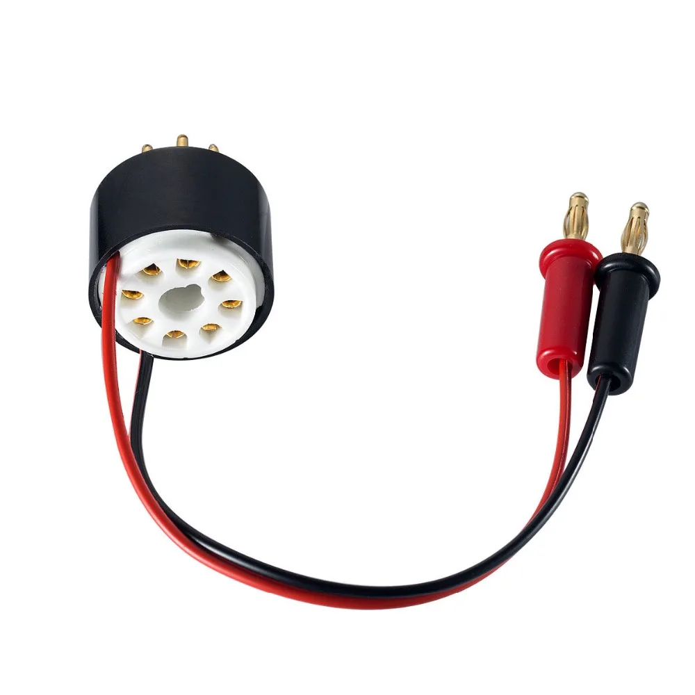 Nosound 8-Pin ламповый усилитель пластины смещения токовый зонд тестер с розеткой для 6L6 6V6 EL34 KT88 6550