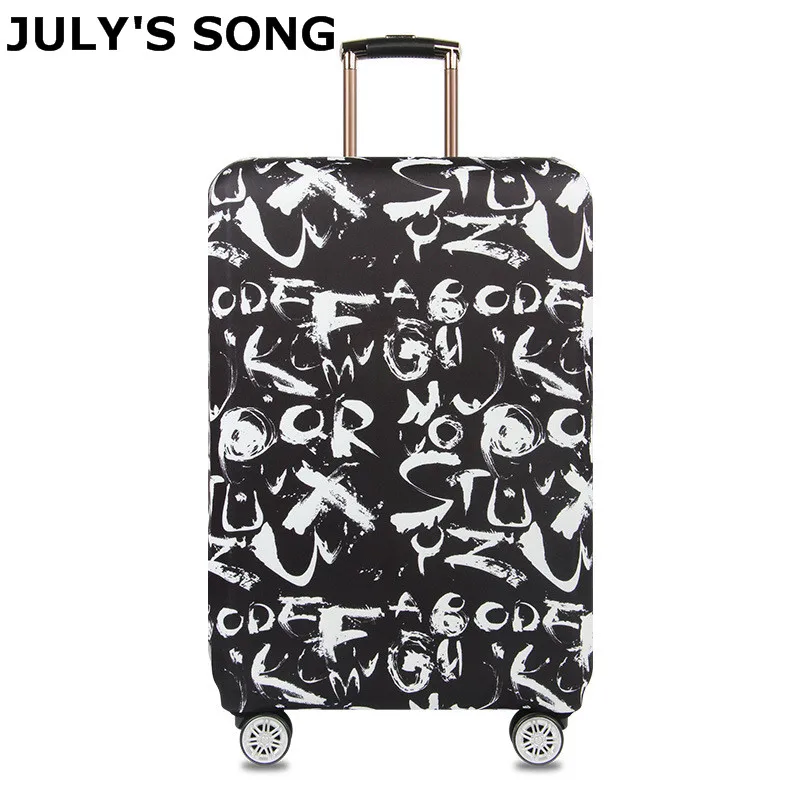 Buy JULY'S SONG Letters Luggage Cover Thick Travel Case Cover Protector Luggage