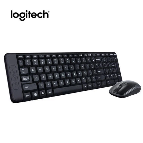 Беспроводная клавиатура Logitech MK220 мышь комбо английская компьютер|Комплекты плюс