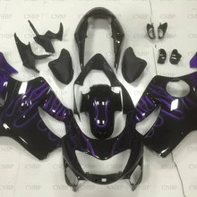 CBRF4 1999-2000 Abs обтекатель Cbr600 F4 1999 Обтекатели для Honda Cbr600 00 черный фиолетовая оправа обтекатели