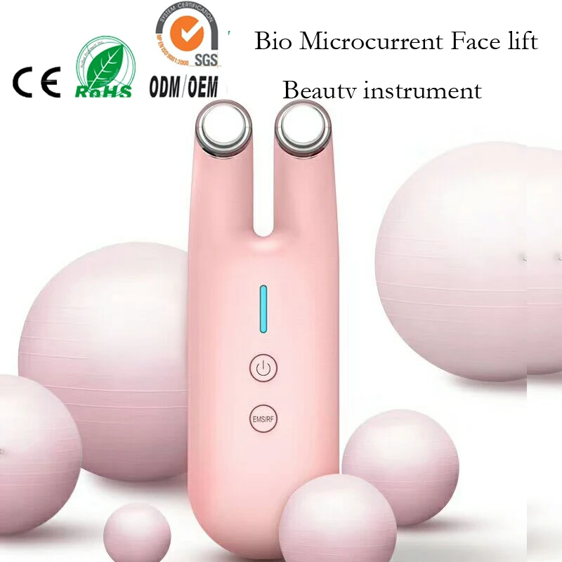 

Electric Anti Aging Bio Microcurrent EMS Stimulation Face Lift Skin Tightening Wrinkle Removal Facial Toning Beauty Device