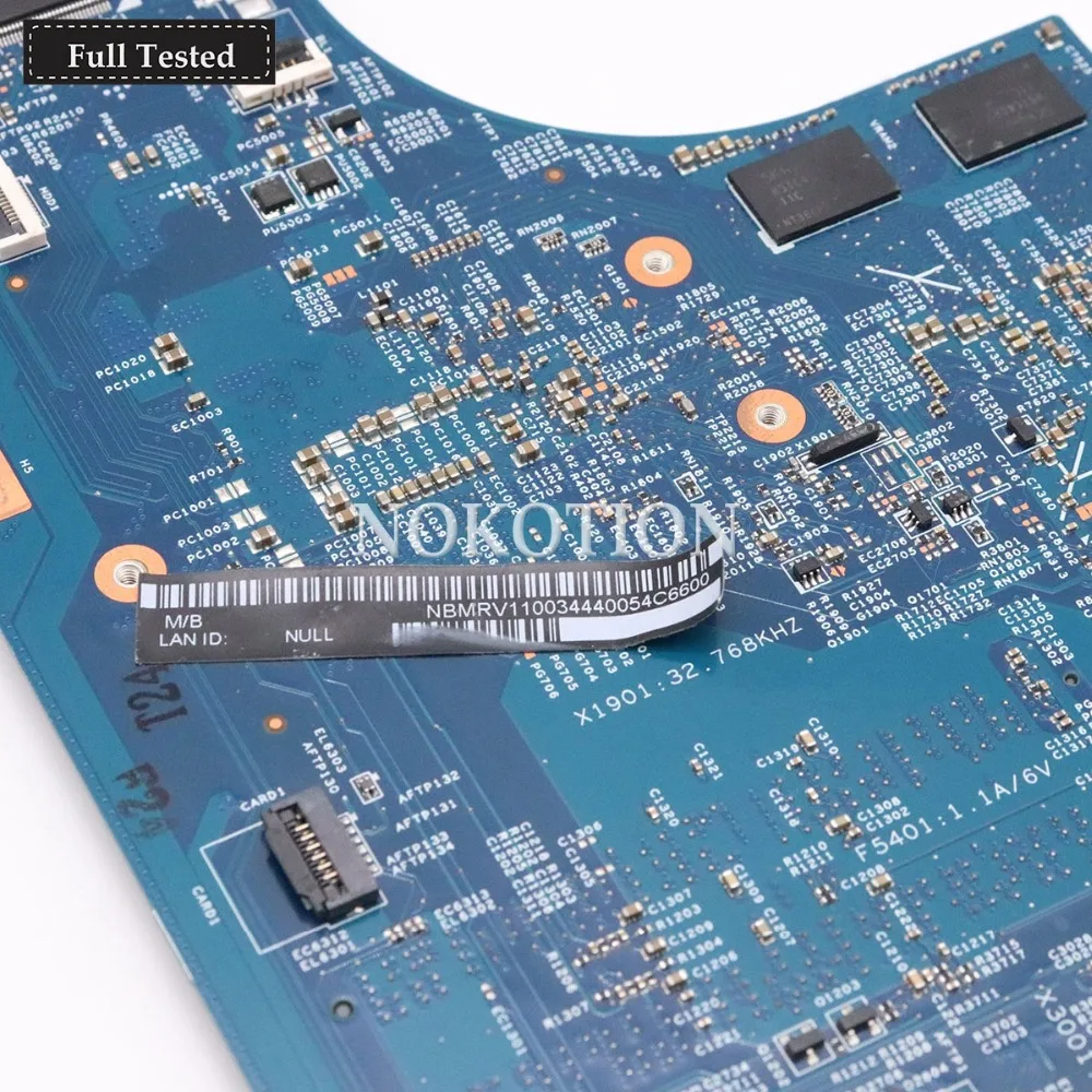 NOKOTION NBMRV11003 14205-1 448.02F08.0011 для acer aspire VN7-571 VN7-571G Материнская плата ноутбука SR1EB I7-4510U Процессор GTX850M DDR3L