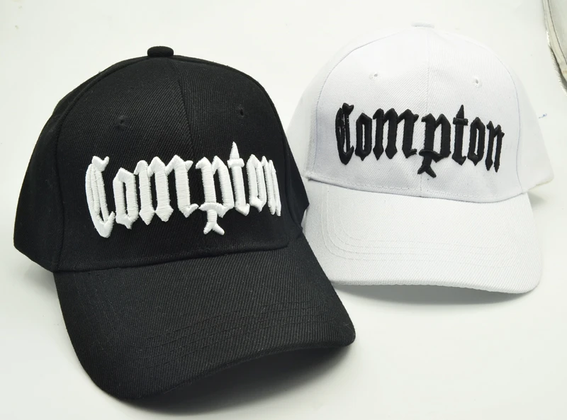 Compton бейсболка с вышивкой бренд snapback шапки модные мужские и женские хип хоп с косточками из верблюжьей шерсти reta casquette de marque touca chapeu