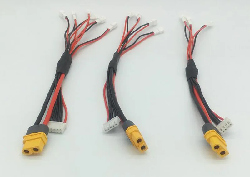 

1PC 3/4/6in1 Charging Cable Adapter Wire Line Cord w/w/o XT60 Plug For 1S PH2.0 Kingkong TINY7/JJRC H36 Pokefpv CB86 plus FPV