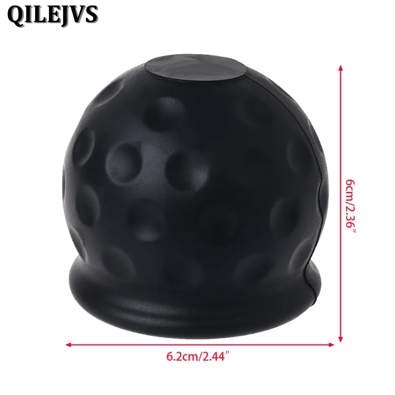 QILEJVS Универсальный 50 мм фаркоп шаровая крышка буксировочная сцепка караван прицеп буксировочная защита
