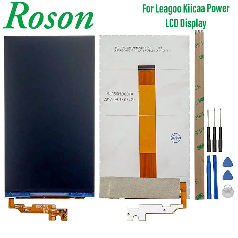 

Roson for Leagoo Kiicaa Power LCD Display 5.0 Inches Screen Digital Repair Parts Replacement For Leagoo Kiicaa Power+Tools