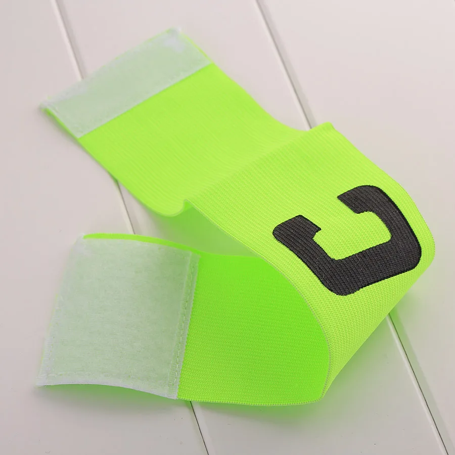 

Soccer Football Captain Armband Arm Band Multi Color Rugby Long Clothing Sports Accessories Team Mark