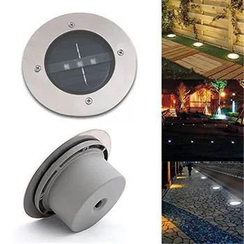 

3Leds Solar Energy Buried Under The Ground Outdoor Road Mode Garden Lawn Yard Outdoor Lighting Equipment Landscape Light