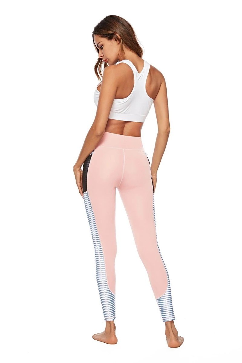 Женские быстросохнущие спортивные брюки для занятий на улице, тренировочные леггинсы для фитнеса высокого качества, модные дизайнерские размера плюс леггинсы с карманами