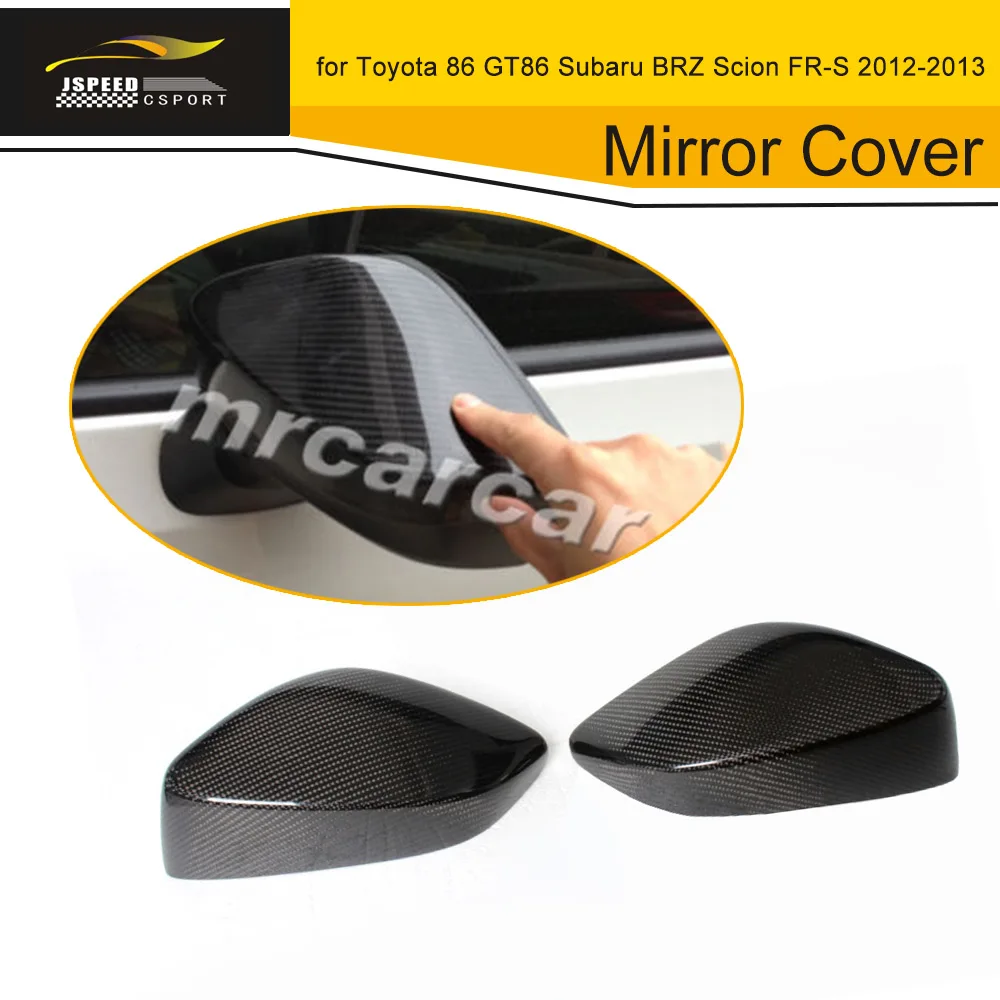 Carbon fiber Car Mirror Cover for Toyota 86 GT86 Subaru BRZ Scion FR S