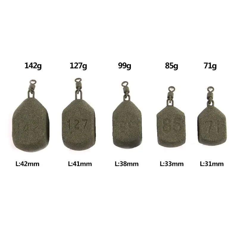 

New Lead Weight Fishing Sinker Geometric Shape Special Professional Carp Tackle Sea Fishing Accessories 71g/85g/99g/127g/142g
