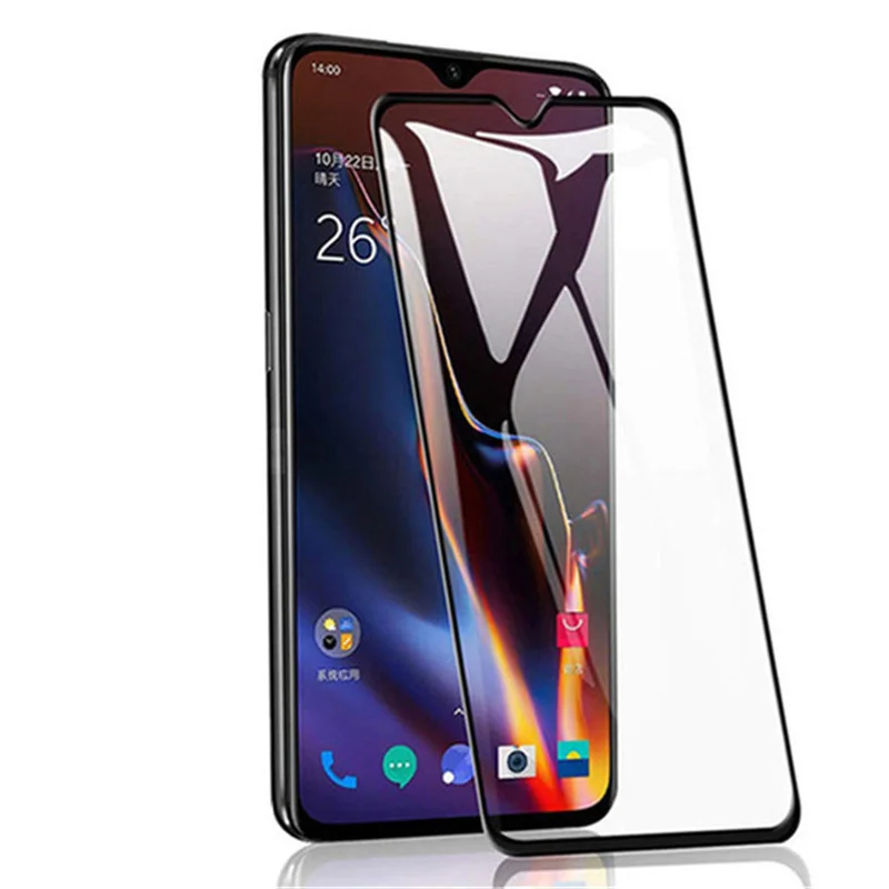 9D полное покрытие из закаленного стекла для oneplus 6T 6 7 9H Защитное стекло one plus T6
