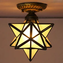 Крытый 3 Вт/5 Вт/7 Вт светодиодный потолочный светильник 8 дюймов/12 дюймов лампа матовый стеклянный абажур E27 лампа гостиная коридорный гостиничный