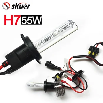 

Skuer H7 55W 12V 3000K 4300K 6000K 8000K Bulb Super White Fog Lights High Power Car Lamp Car Light