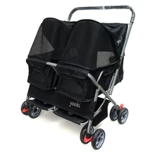 Усовершенствованная двойная кровать, светильник для собак, складывается мгновенно, коляска для кошек, складывается на 8 колес, коляска для домашних животных/коляска для собак