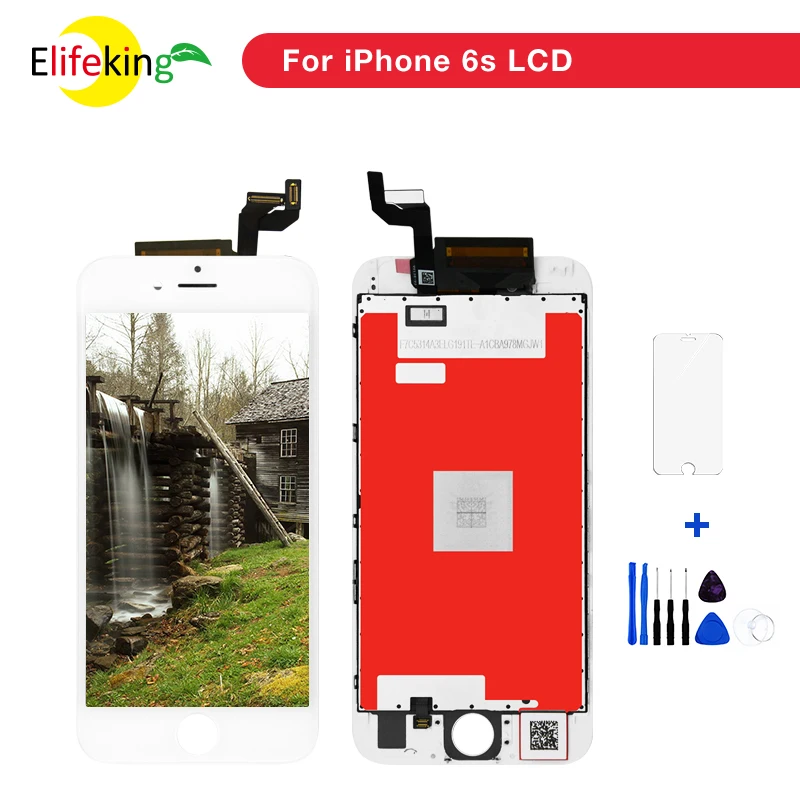 50PCS/Lot 4.7 inch 3D Touch LCD Screen For iPhone 6S Display Replacement AAA Quality With Digitizer Assembly | Мобильные телефоны и