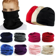 Hot 2017 New 3 in 1 Unisex font b Women b font Men Polar Fleece Snood