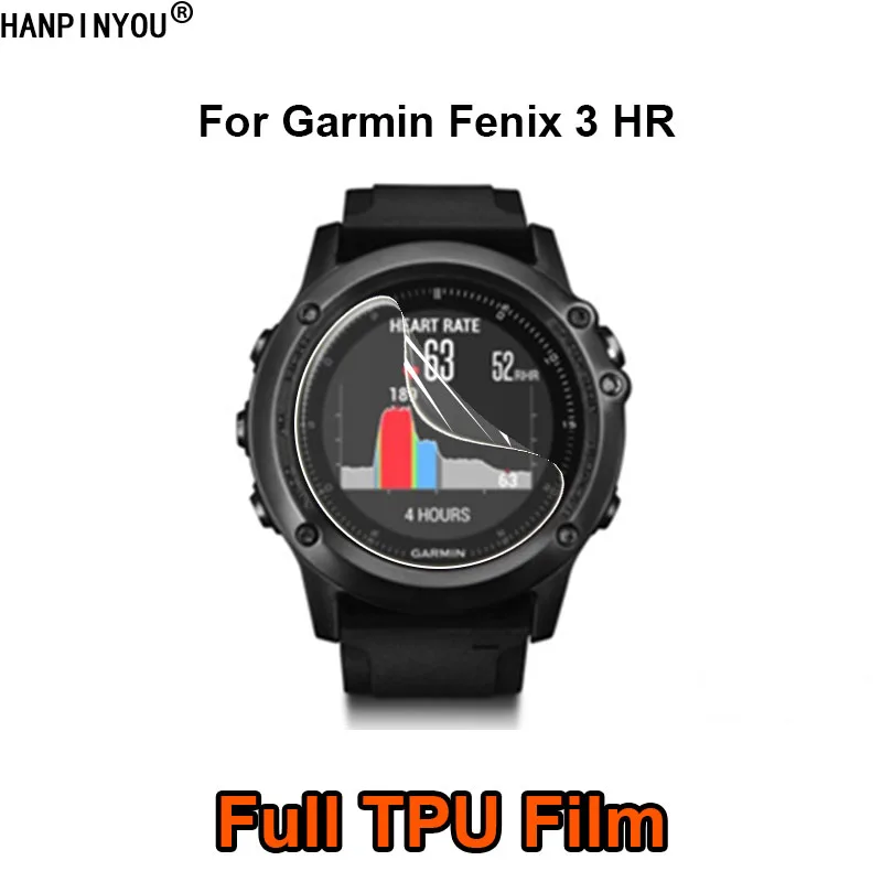 

For Garmin Fenix3 HR Protection Film Sports Smart Watch Soft TPU Film Screen Protector (Not Tempered Glass)