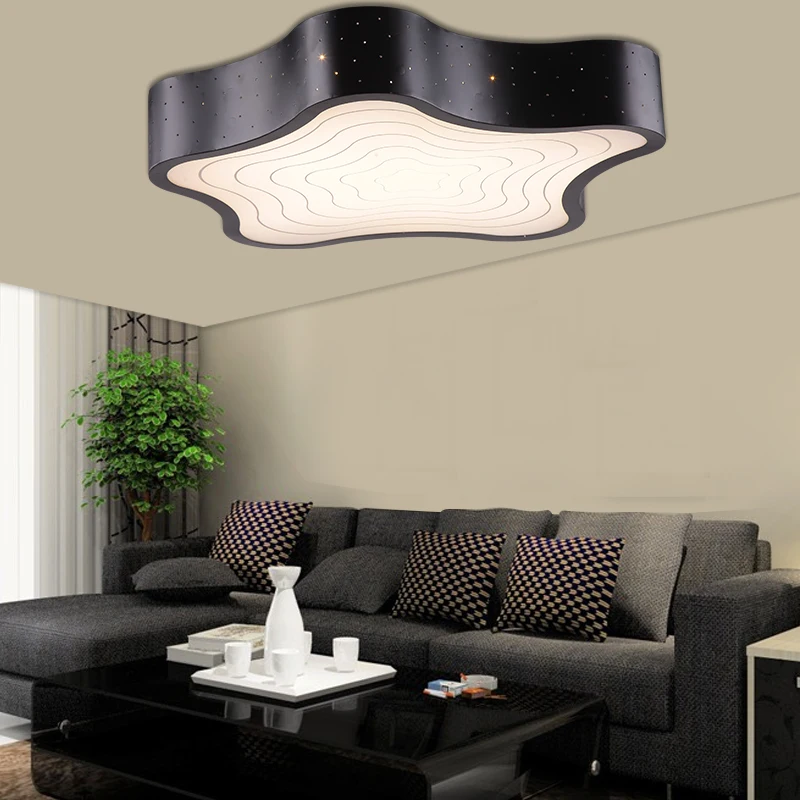 modern ceiling lights deckenleuchten led bedroom acrylic lamp lamparas de techo lamps plafoniere moderne living room light