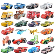 Coches de Disney Pixar coches Snot Rod & DJ y aumentar y Wingo de Metal Diecast coche de juguete 1:55 suelto nueva marca en stock Car2 y Car3