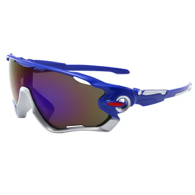 Поляризационные велосипедные очки для мужчин женщин велосипедные очки солнцезащитные очки для велосипед Защита верховой езды Велоспорт Спорт - Цвет: Q