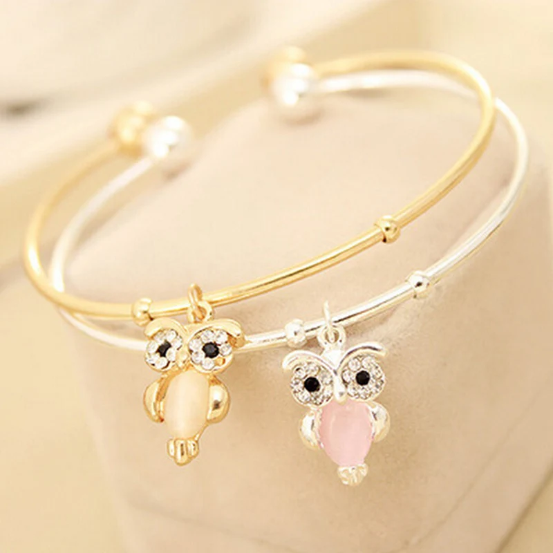 Jetting Hot 1pcs Rhinestone Plate Bangles Bracelets Cute Aeproduct Getsubject