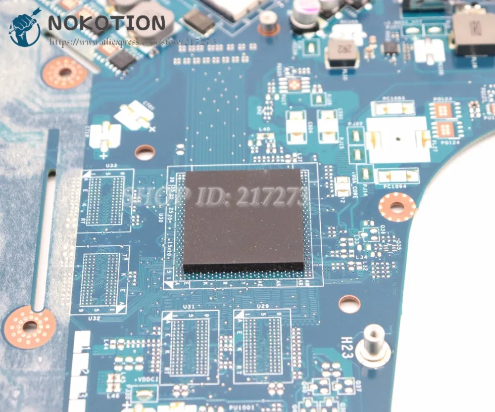 Материнская плата NOKOTION P7YE0 для ноутбука Acer aspire 7750 7750Z материнская HM65 UMA DDR3 MBRN802001