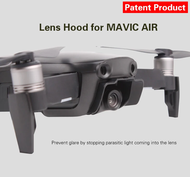 Бленда для объектива DJI Mavic Air солнцезащитный козырек антибликовый камеры защита