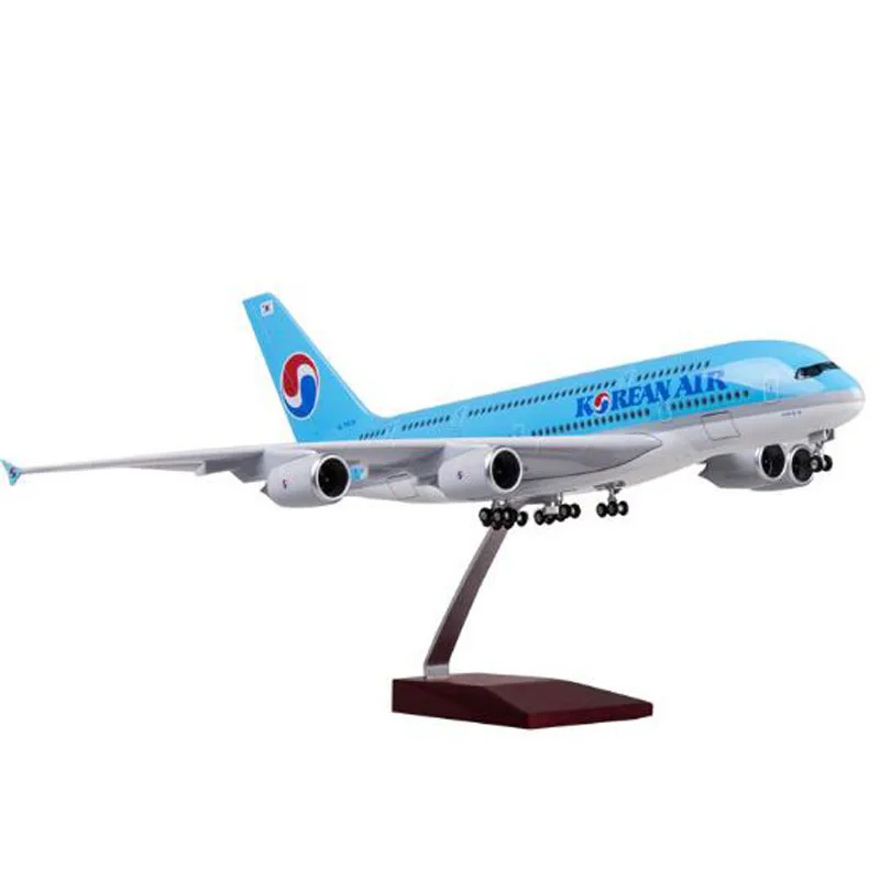 В наличии 1/150 Корейская модель воздушного самолета Boeing 747 A380 лайнера коллекции