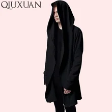 QIUXUAN Plus Size S-5XL Men/Women Loose Casual Tops Fashion Drawstring Design Hooded Sweatshirt Long Sleeve Hoodies with Pocket QIUXUAN Plus Size S-5XL Men/Women Loose Casual Tops Fashion Drawstring Design Hooded Sweatshirt Long Sleeve Hoodies with Pocket