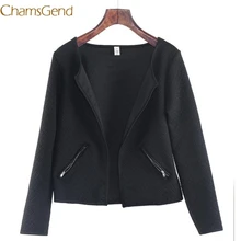 2017 Shocking Show Women Long Sleeve Lattice Tartan Cardigan Top Coat FASHION Jacket Outwear A