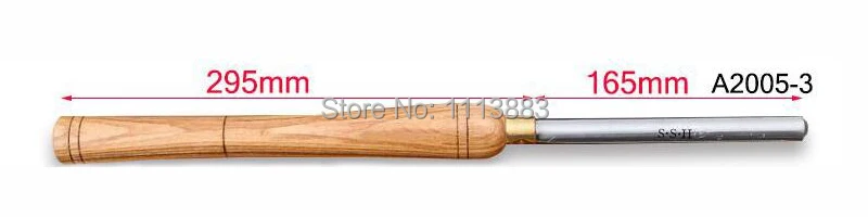 

Turning Tools Woodturning Roughing Gouge High Speed Steel A2005-3, inner diameter 15mm, inner height 10mm, handle length 30cm