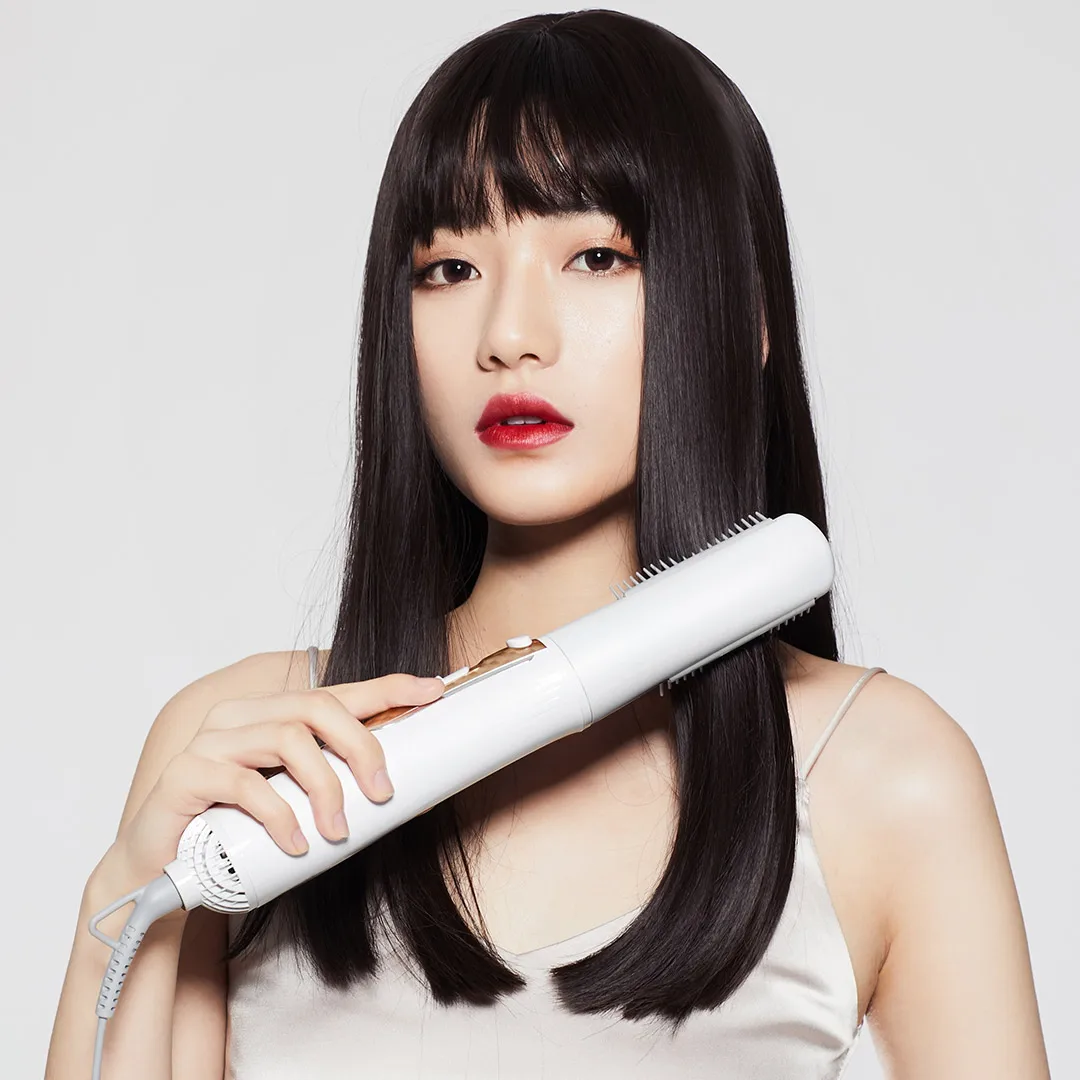  YOUPIN Wellskins 4 in 1 Negative Ion Hot Air Comb Kit Hot Hair Brush Dryer Hair Style Hair Dryer Dr