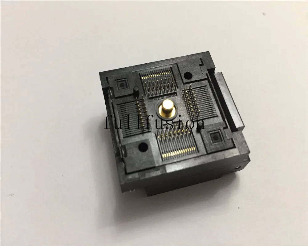 QFN 64BT 0.5 01 QFN64P IC тестовое гнездо 0 5 мм шаг 9X9 с заземлением контактный ожога в